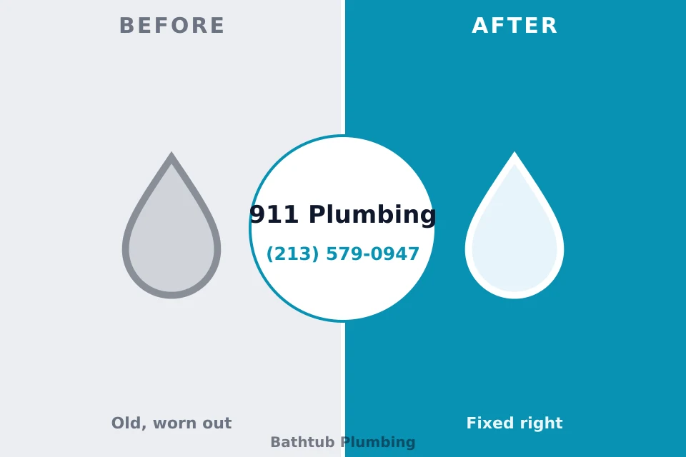 Before and after: plumbing company Selbyville, DE